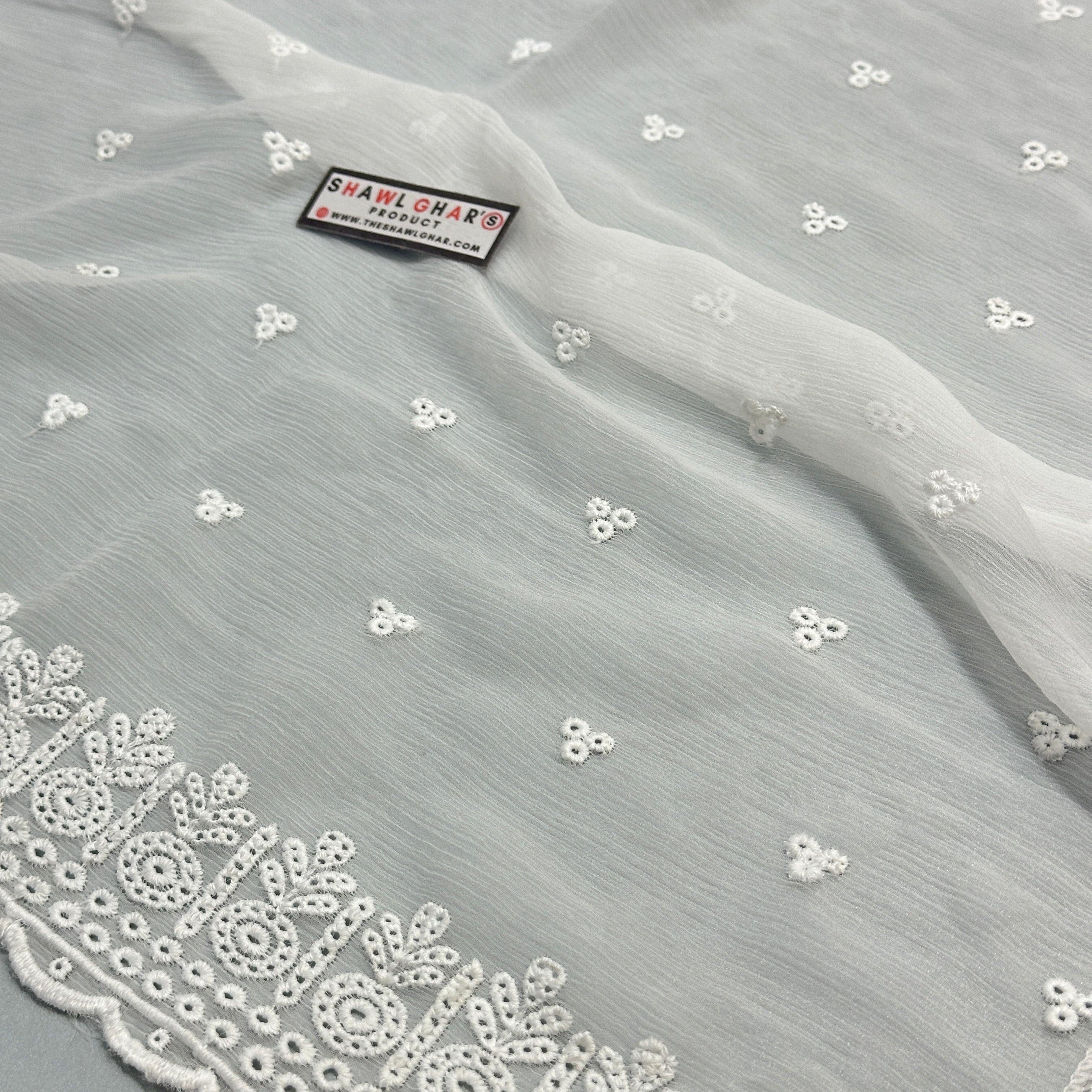Bamber Embroidered Duppata