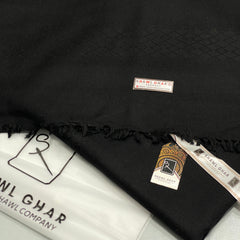Elegant Woolen Dora Shawl - Black Color